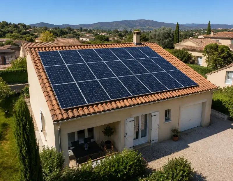 Prime à l'autoconsommation panneaux solaires Puyloubier — aide financière de l'État